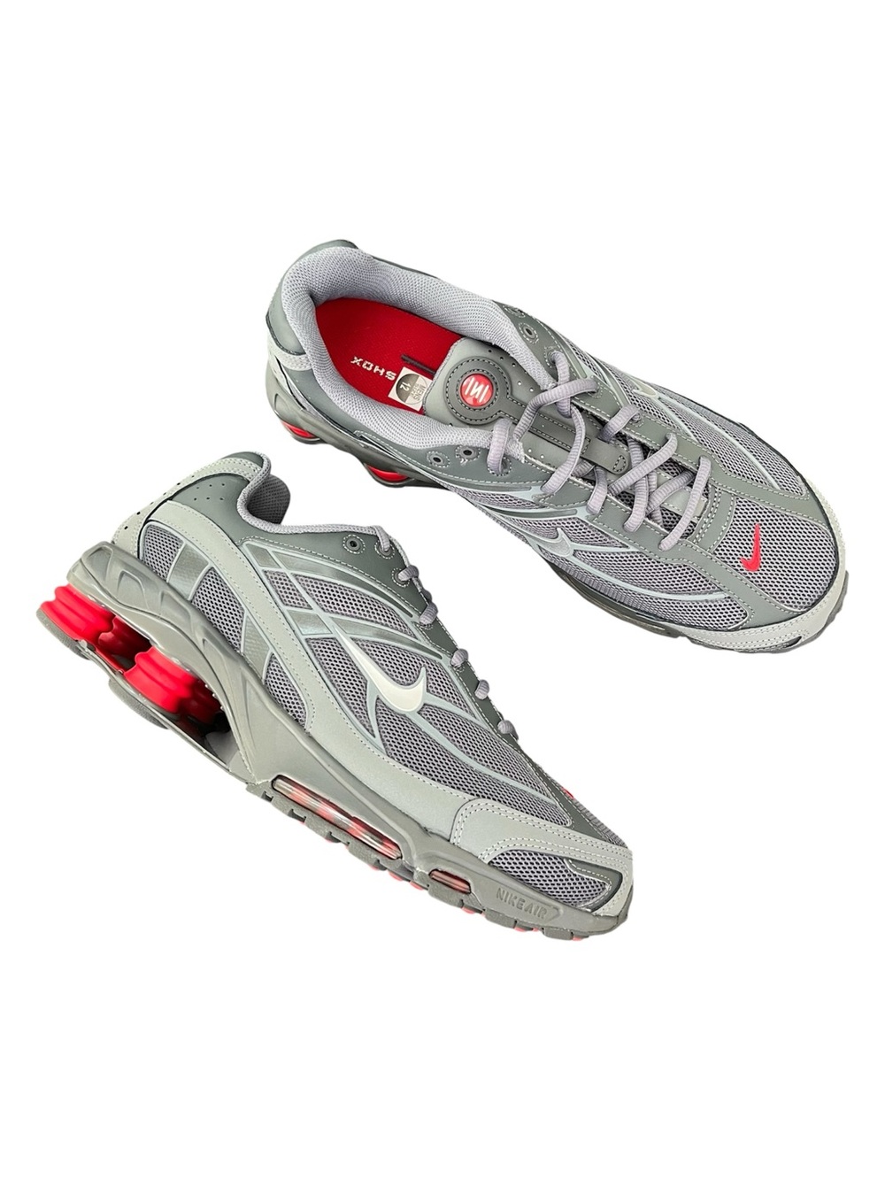✔️NIB✔️ NIKE Shox Ride 2 'Smoke Grey University Red'
